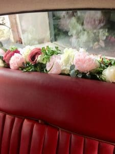 Our beautiful Jaguar Wedding Car in Opalescent Golden Sand